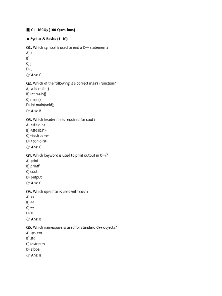 PF MCQ'S | PDF | Pointer (Computer Programming) | Control Flow