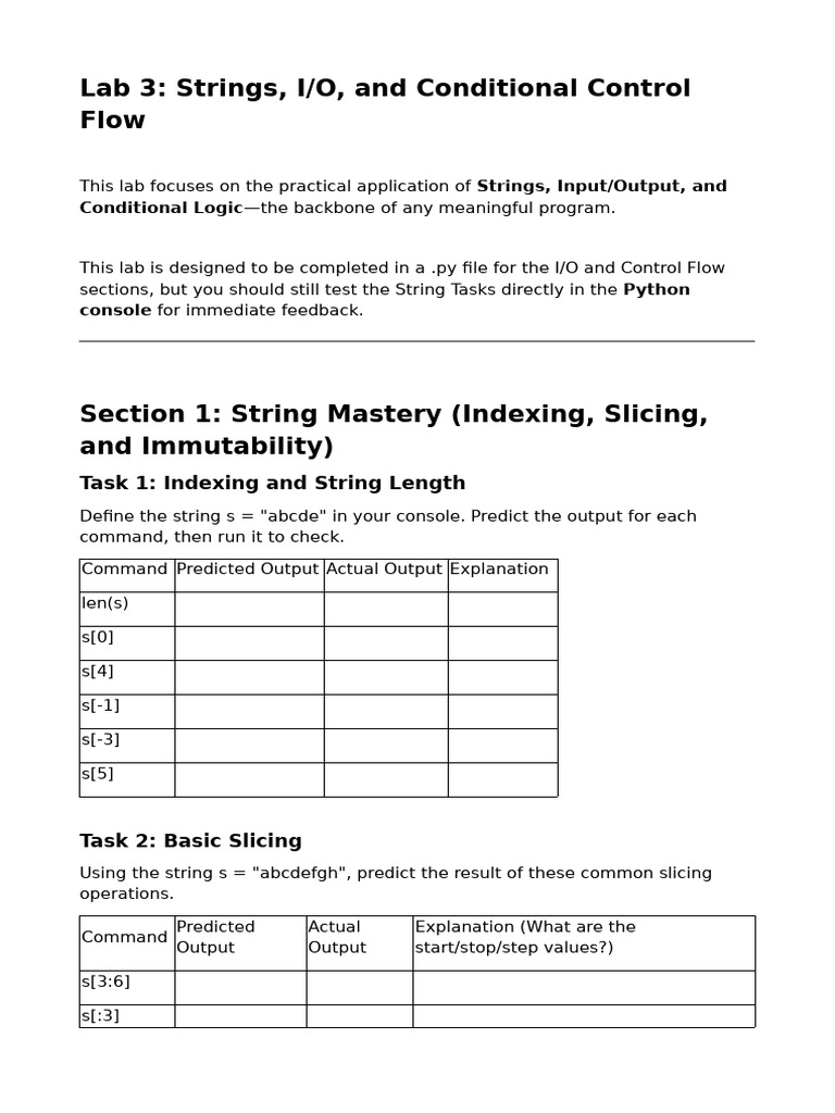 Labwork 03 | PDF | String (Computer Science) | Multiplication