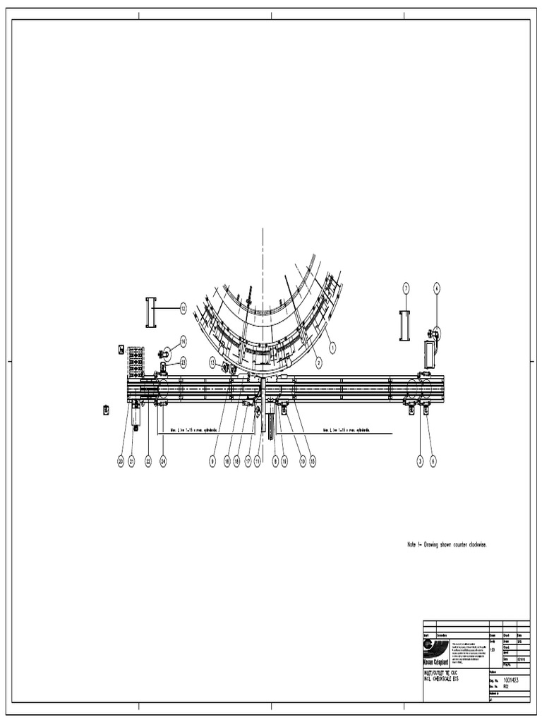 General Drawing - Inlet-Outlet | PDF