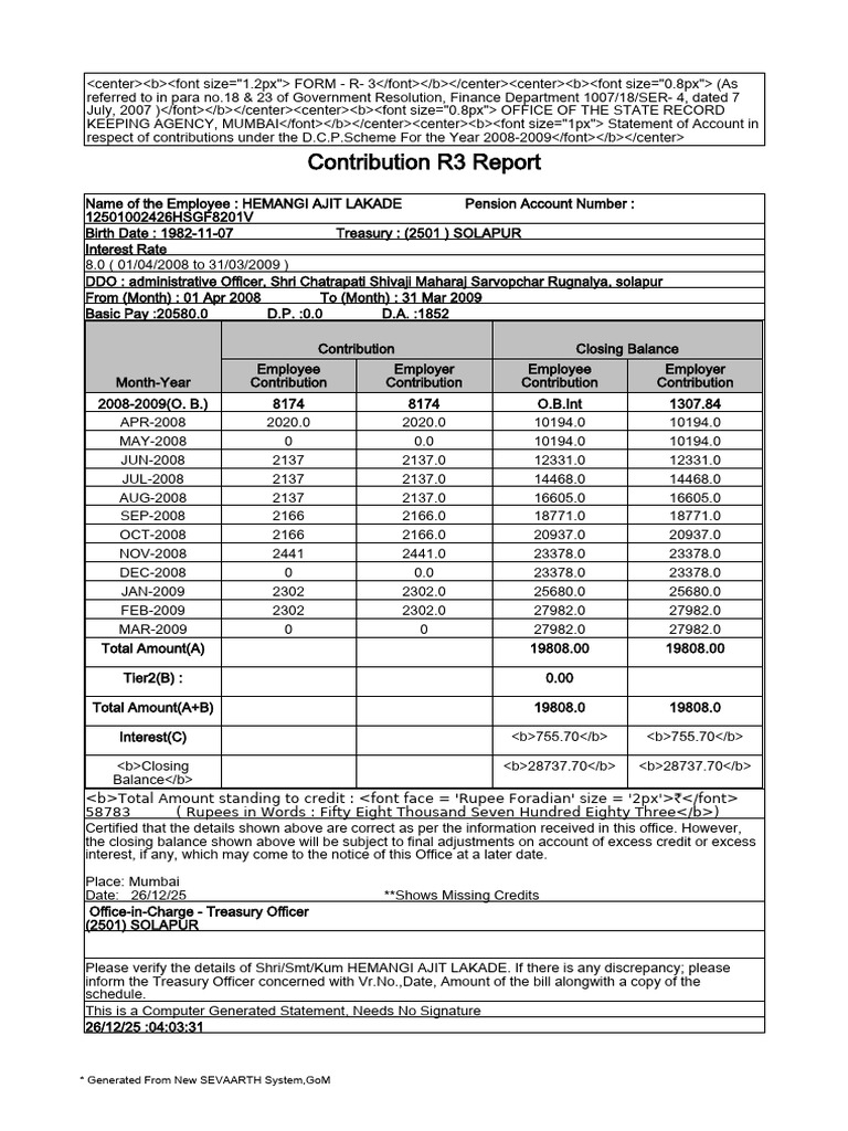 R3 2008-2009 | PDF | Debt | Demographic Economics