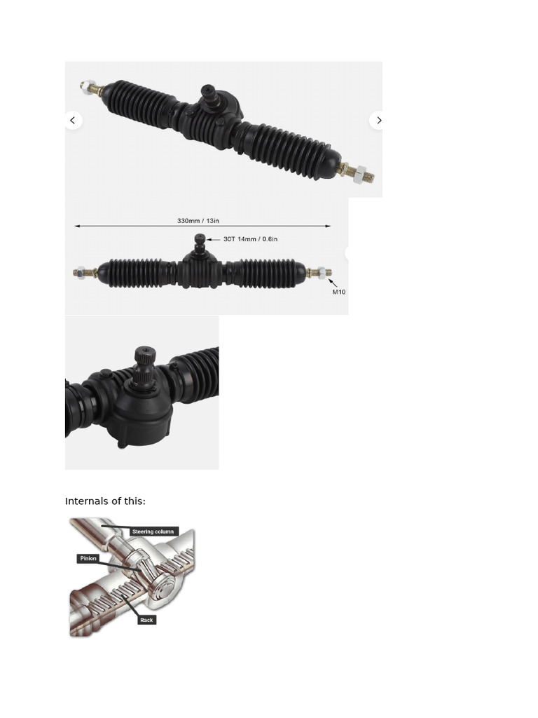 Front Steering and Upright Design | PDF