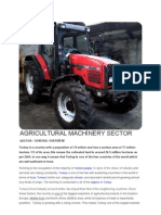 Agricultural Machinery Sector.