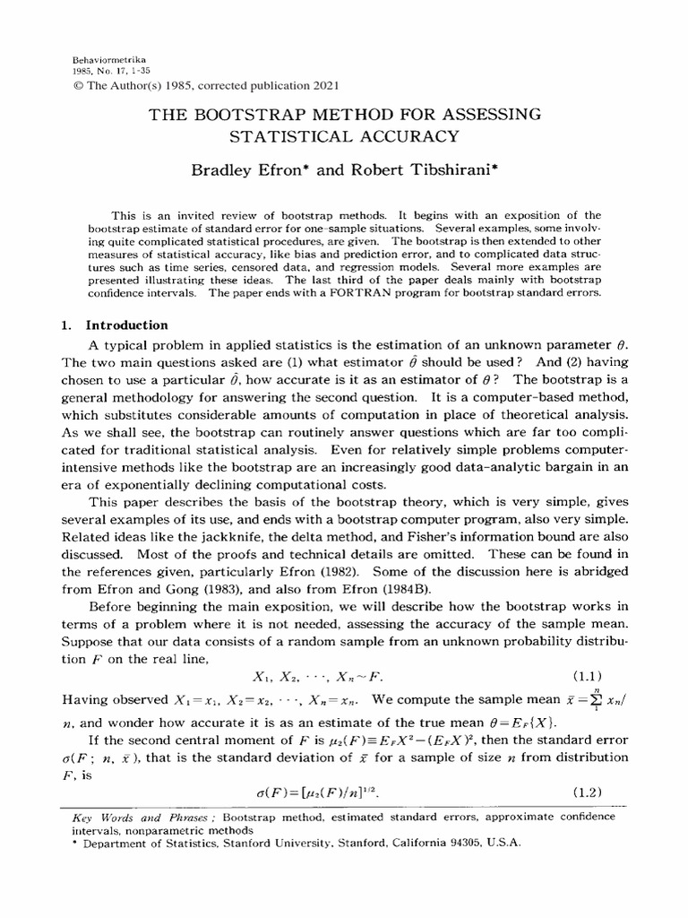 bhmk.12.17_1 | PDF | Bootstrapping (Statistics) | Statistics