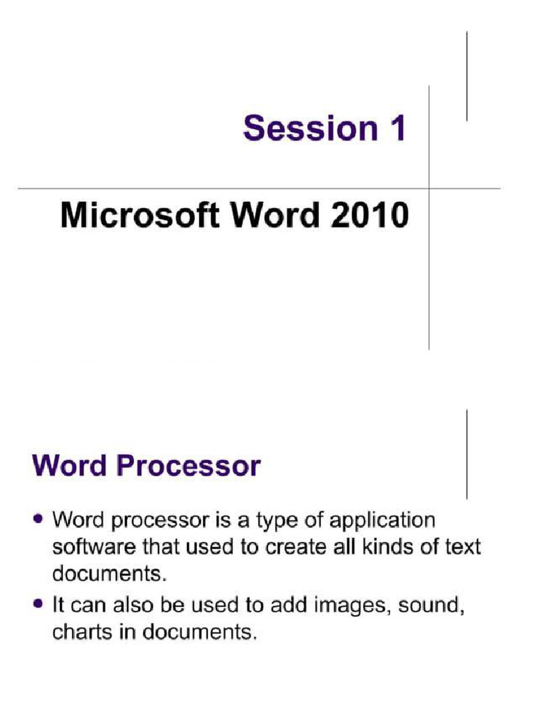 MICROSOFT-WORD-2010-BASICS | PDF