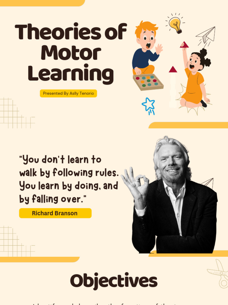Theories of Motor Learning (1) | PDF | Psychology | Behavioural Sciences