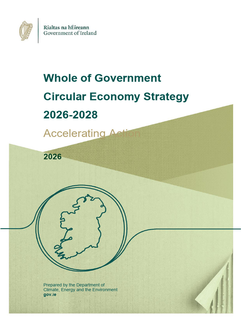 Circular Economy Strategy 2026 2028 | PDF | Waste | Recycling