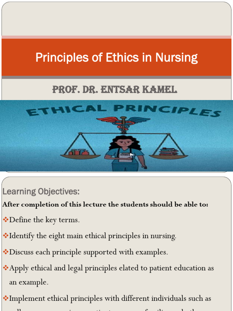 Principles of Ethics in Nursing | PDF | Autonomy | Confidentiality