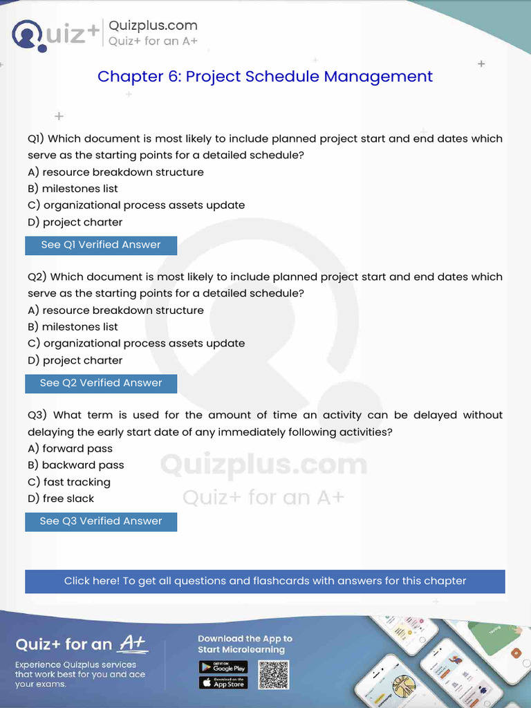 Which Document is Most Likely to Include Planned Project Start and End ...