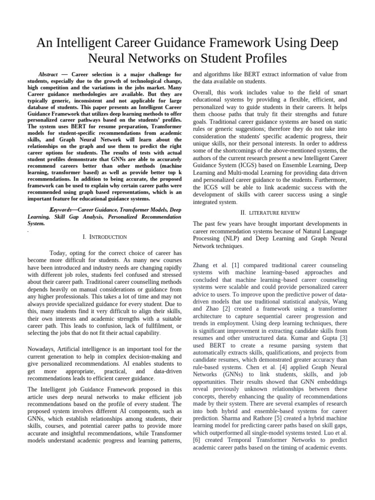 Career Guidance 2 - Updated (1) | PDF | Deep Learning | Artificial ...