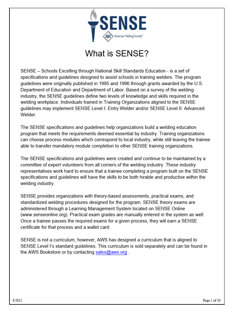 SENSE Application 202108 | PDF | Welding | Construction