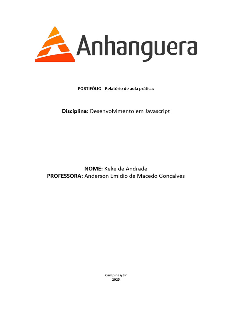 Desenvolvimento em Javascript 1 | PDF | Script Java | Testes de software