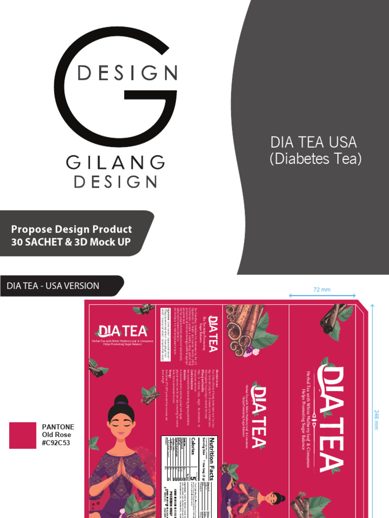 Propose Design packaging Design | PDF | Tea | Sugar