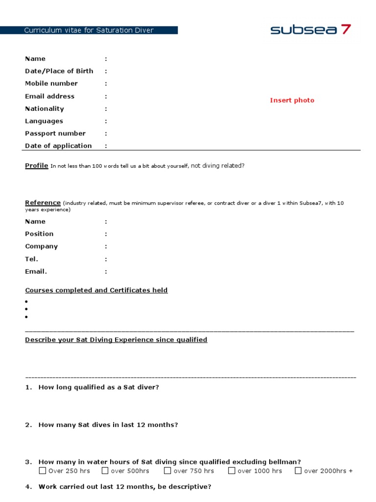 Curriculum vitae examples pdf image