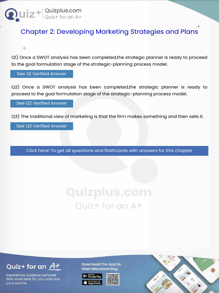 Once a Swot Analysis Has Been Completedthe Strategic Planner is Ready ...