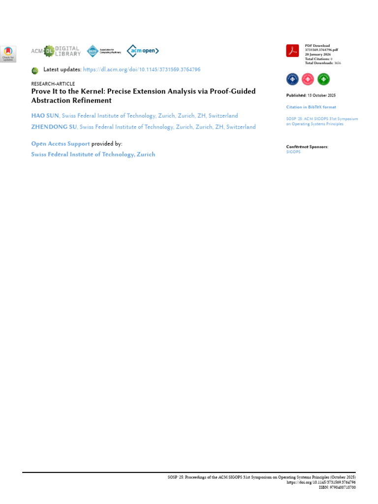 eBPF Certification Framework | PDF | Kernel (Operating System ...
