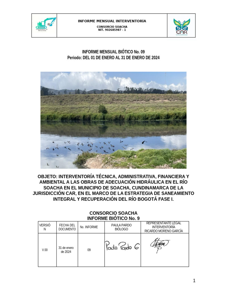 Inf_Biotico_Enero_2024_V2_15-04-24 | PDF | Erosión | Río