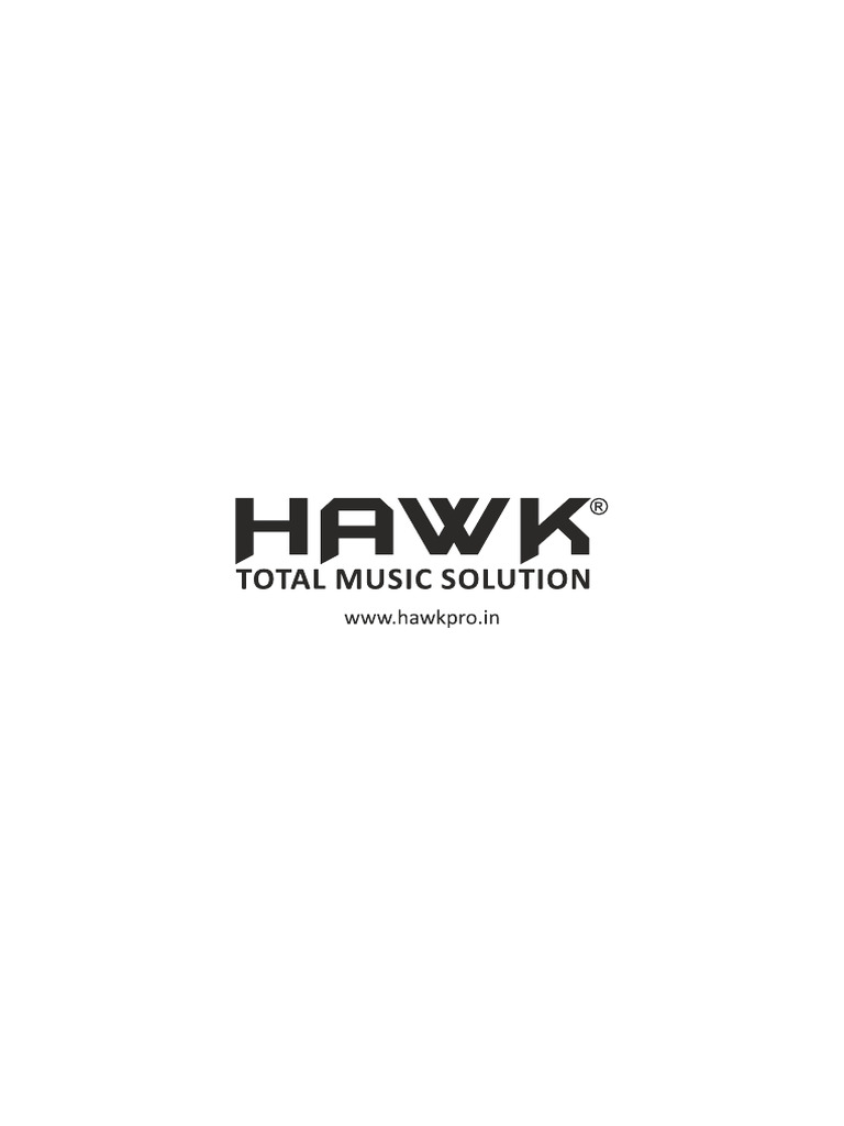 Hawk Catalogue 2026 | PDF | Microphone | Recording