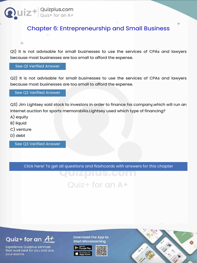 It is Not Advisable for Small Businesses to Use the Services of Cpas ...