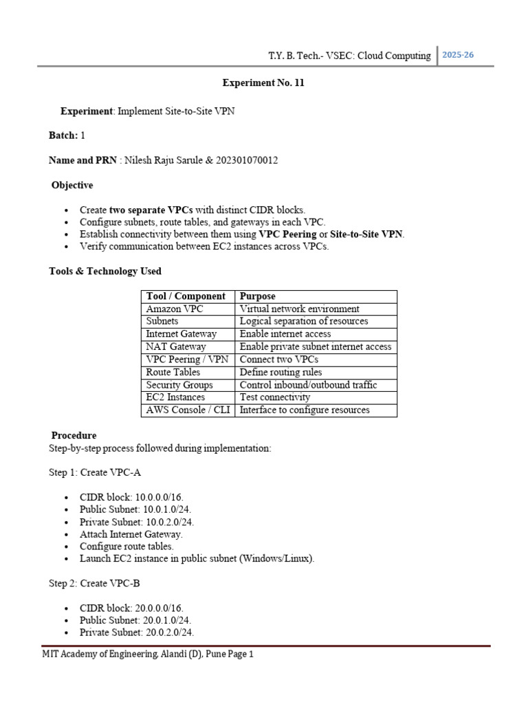 Experiment 11 202301070012 | PDF
