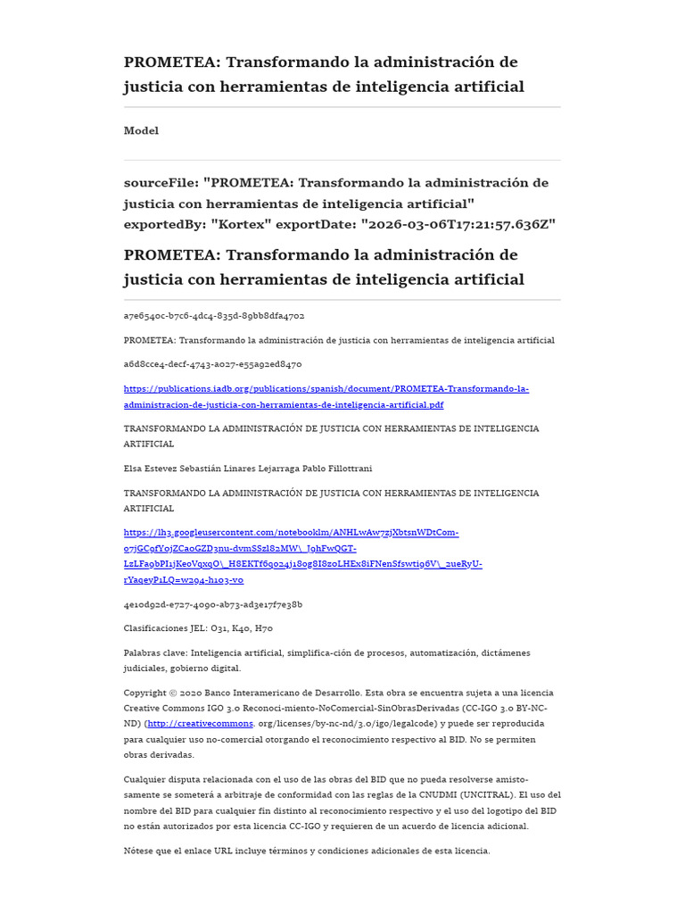 PROMETEA_ Transformando La Administración de Justicia Con Herramientas ...