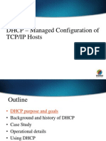 DHCP - Managed Configuration of TCP/IP Hosts
