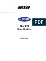 Mini PCI Specification: Revision 1.0 October 25, 1999