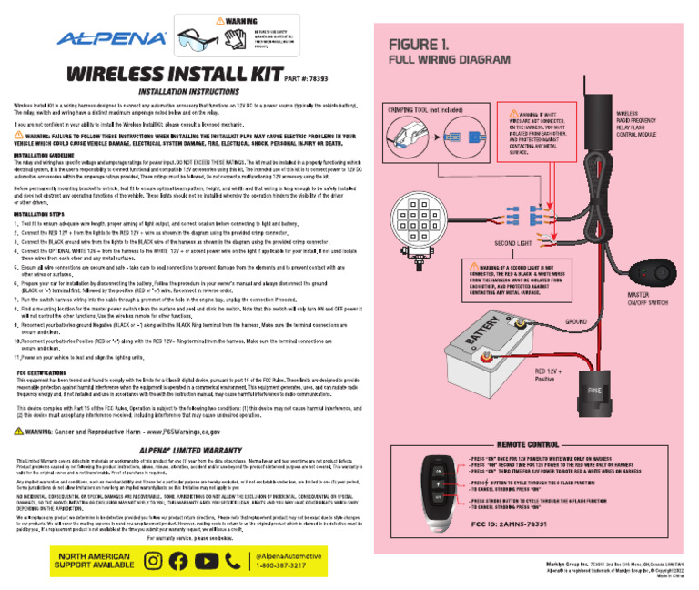 78393 - Wireless Install Kit Instructions - Ecom - OL | PDF