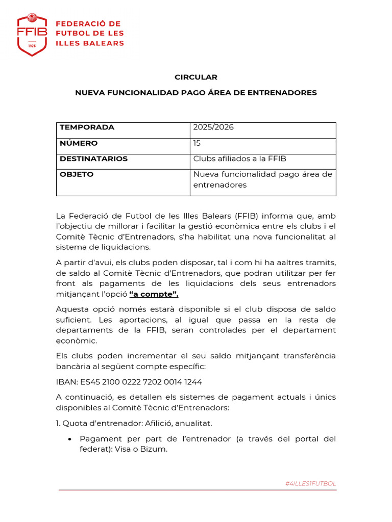 Circular 15 | PDF