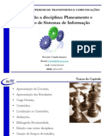 Aula 01 - Capitulo 01 - Planeamento e Desenho de Sistemas de Informação - Introdução A Cadeira