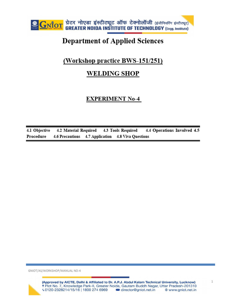 Welding Shop | PDF | Welding | Construction