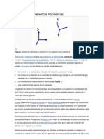 Sistema de referencia no inercial