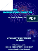 Standart Kompetensi Dokter Dr. Irma Suswati M.kes