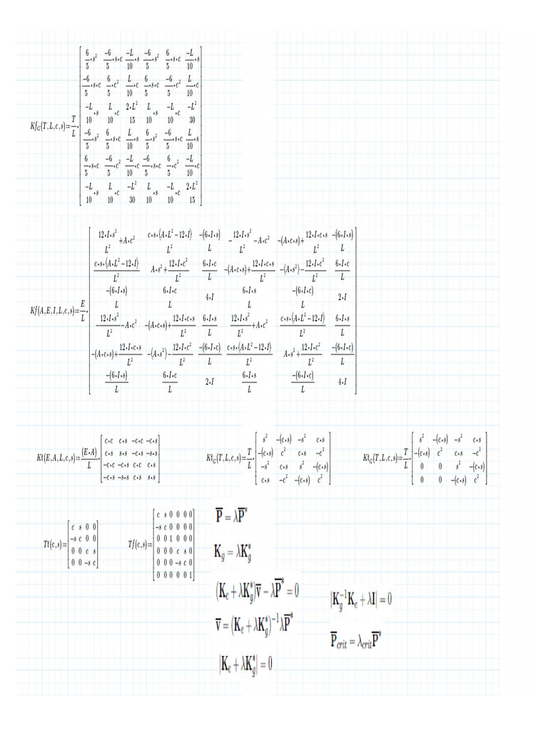 Buckling Analysis Example 13-5 | PDF