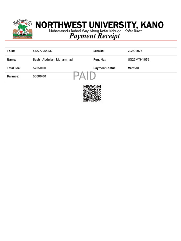 Receipt | PDF