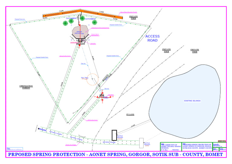 Aonet Spring Protection Layout Plan | PDF