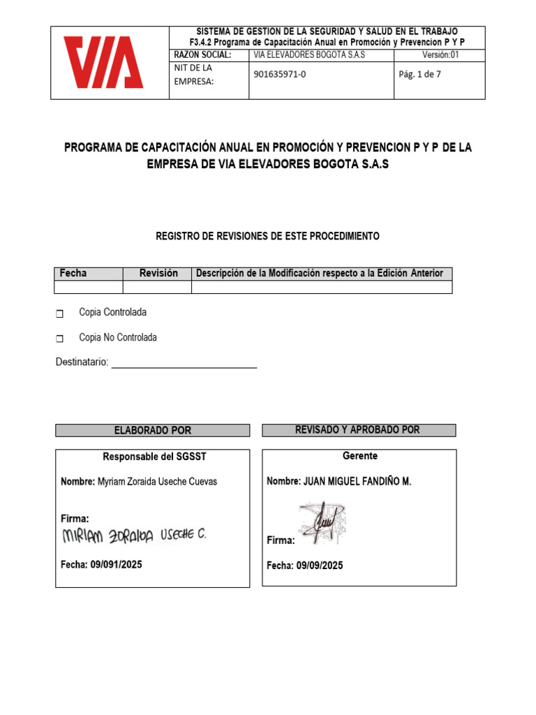 10. Programa de Capacitación | PDF | Gestión de recursos humanos | Business
