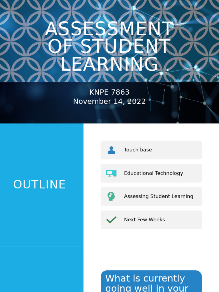 Assessing Student Learning and Teaching | PDF | Educational Assessment ...