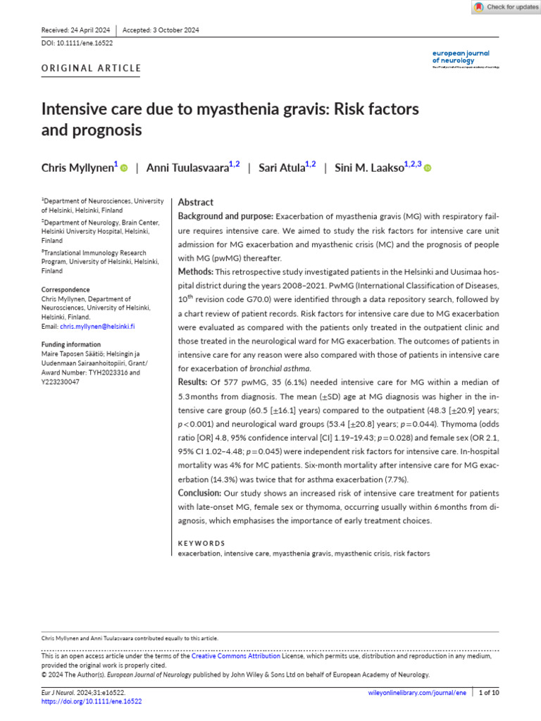 Risk Factors and Prognosis | PDF | Clinical Medicine | Medical Specialties