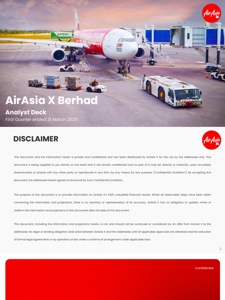 Airasia x 1q Fy25 | PDF