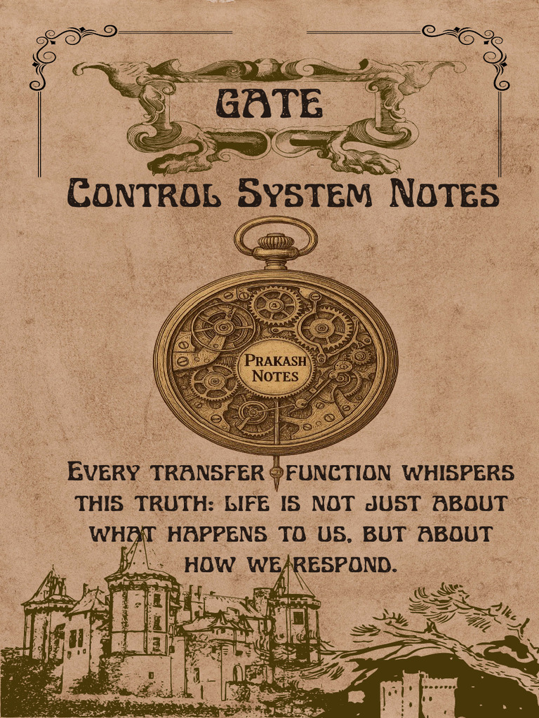 Control System Notes Gate 2026 | PDF