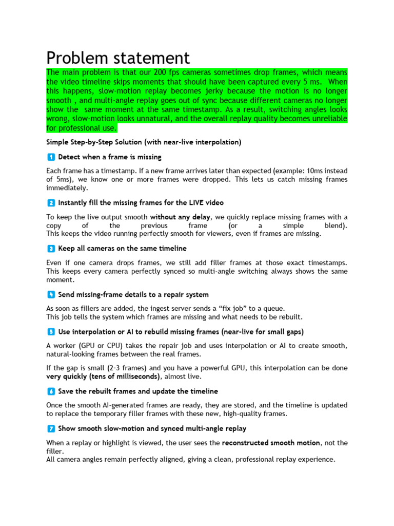 Problem statement - logical thinking real world problem | PDF | Frame ...