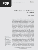Download Art Relations And The Presence Of Absence by Santiago Sierra SN102554938 doc pdf