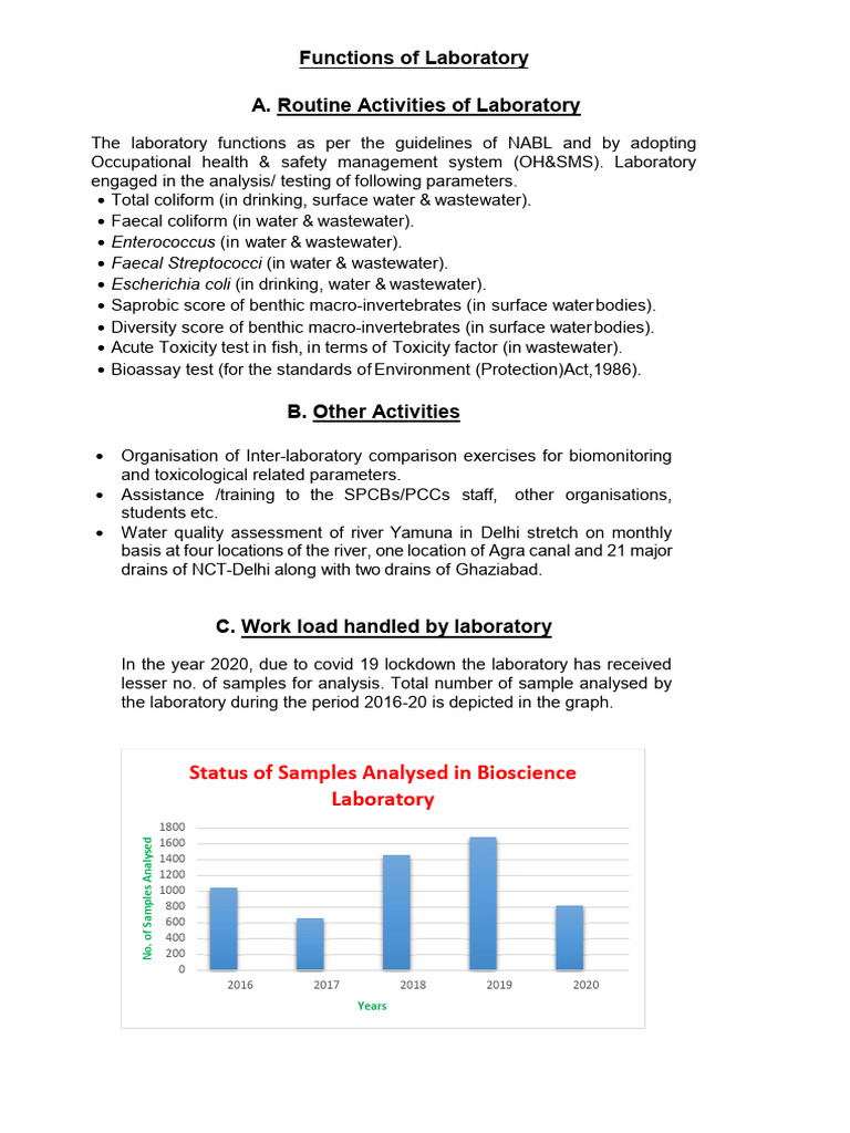 Bio Lab Profile | PDF