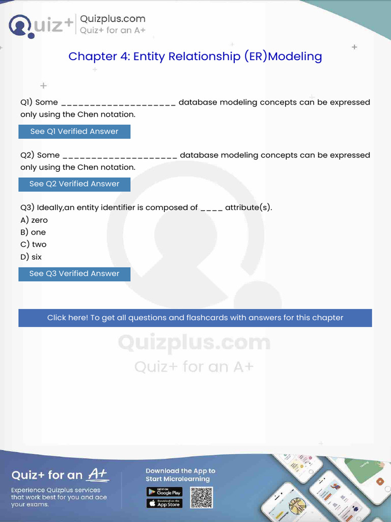 Some Database Modeling Concepts Can Be Expressed Only Using the Chen ...