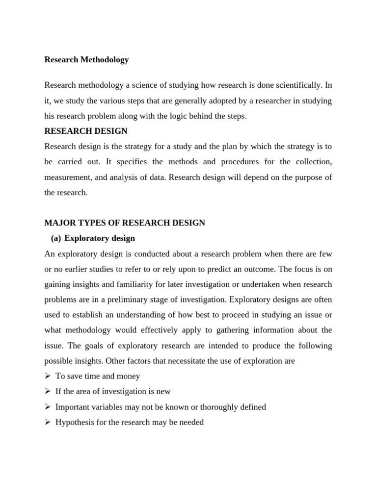 Research Methodology and Design | PDF | Methodology | Causality