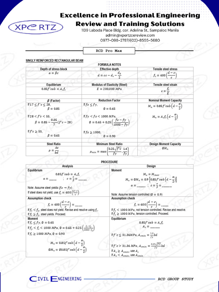 RCD Group Study Module | PDF | Stress (Mechanics) | Physical Sciences