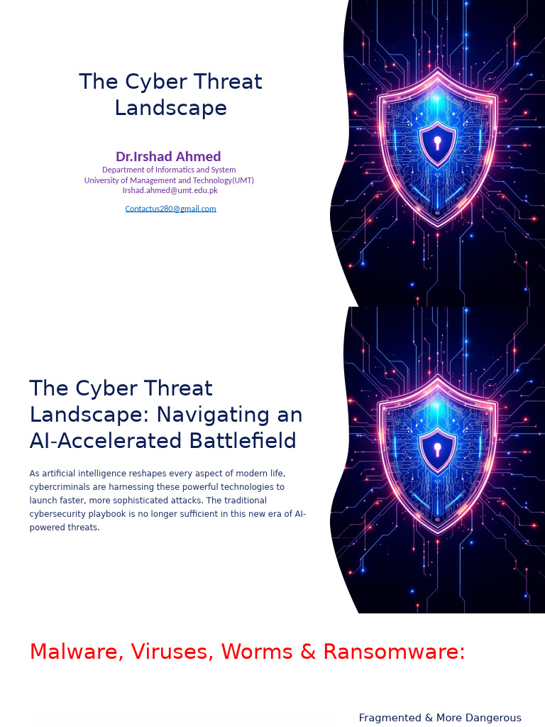 The Cyber Threat Landscape | PDF | Ransomware | Malware
