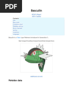 Pokémon Color Classification List | PDF | Visual Perception | Pokémon