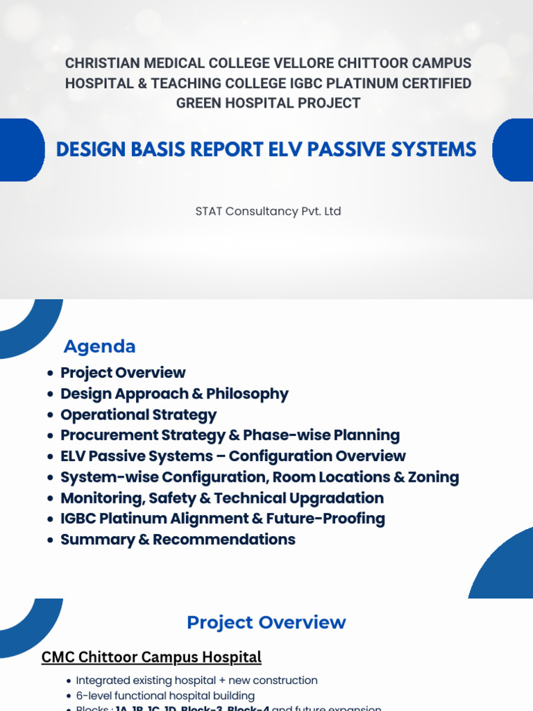 Design Basis Report Elv Passive Systems | PDF | Intensive Care Unit ...