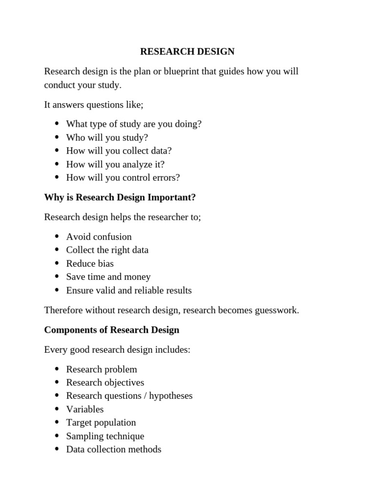 Group 2 Research Design | PDF | Experiment | Quantitative Research